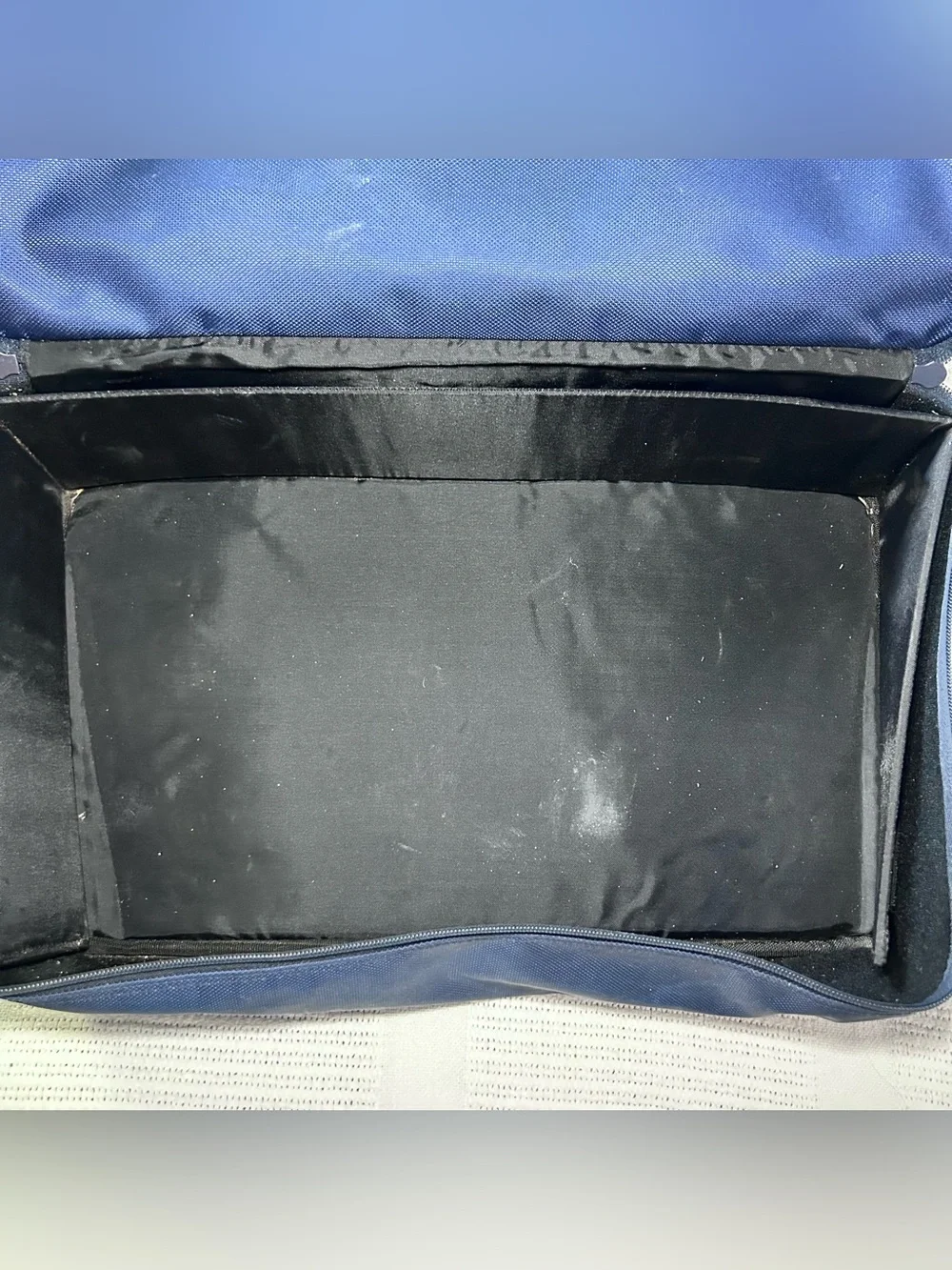 Kappa Sports Blue & White Vintage Duffle Bag
